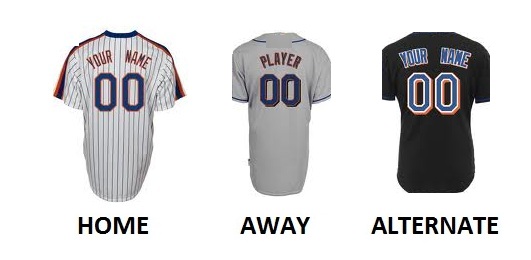 (image for) NEW YORK M Pro Baseball Number Kit